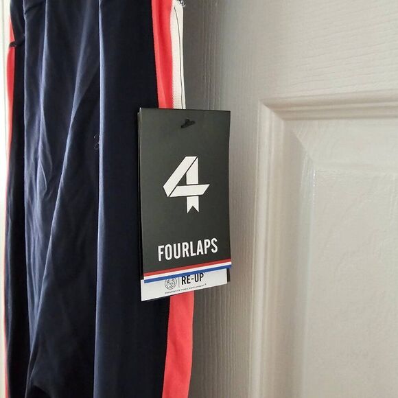 FourLaps Blue Elevate One-Piece Training Jumpsuit Size Medium - Picture 7 of 16